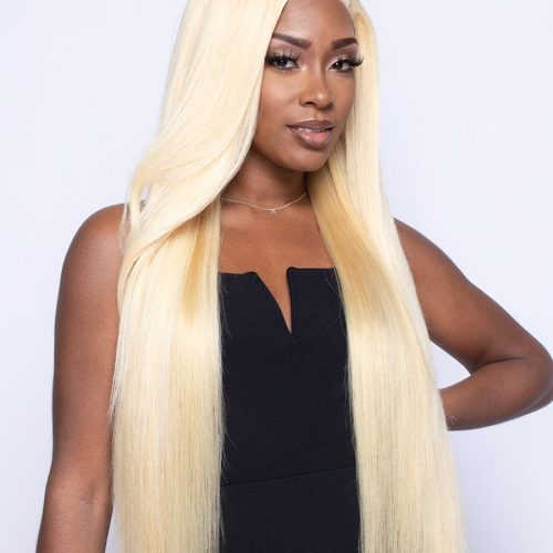 11a raw virgin platinum blonde 613 straight bundle brooklyn hair 39892076527922