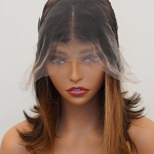 13x4 hd lace front color pop wig deep wave wig sun kissed brooklyn hair 42191378972978