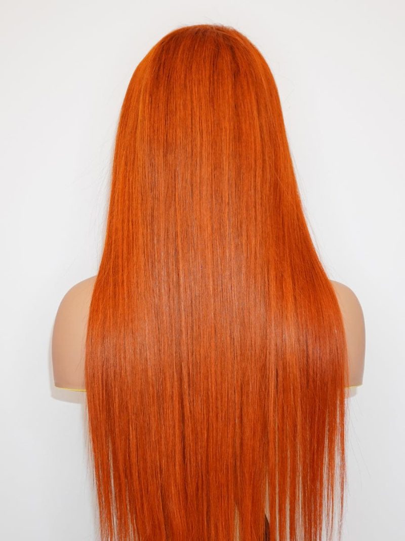 13x4 hd lace front color pop wig straight style wig 24 26 brooklyn hair 24 26 cajun spice 13x4 hd lace 41894997262642