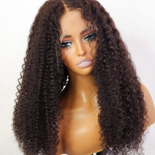 Brooklyn Hair 13x4 HD Lace Front Wig Afro Kinky Curly 24