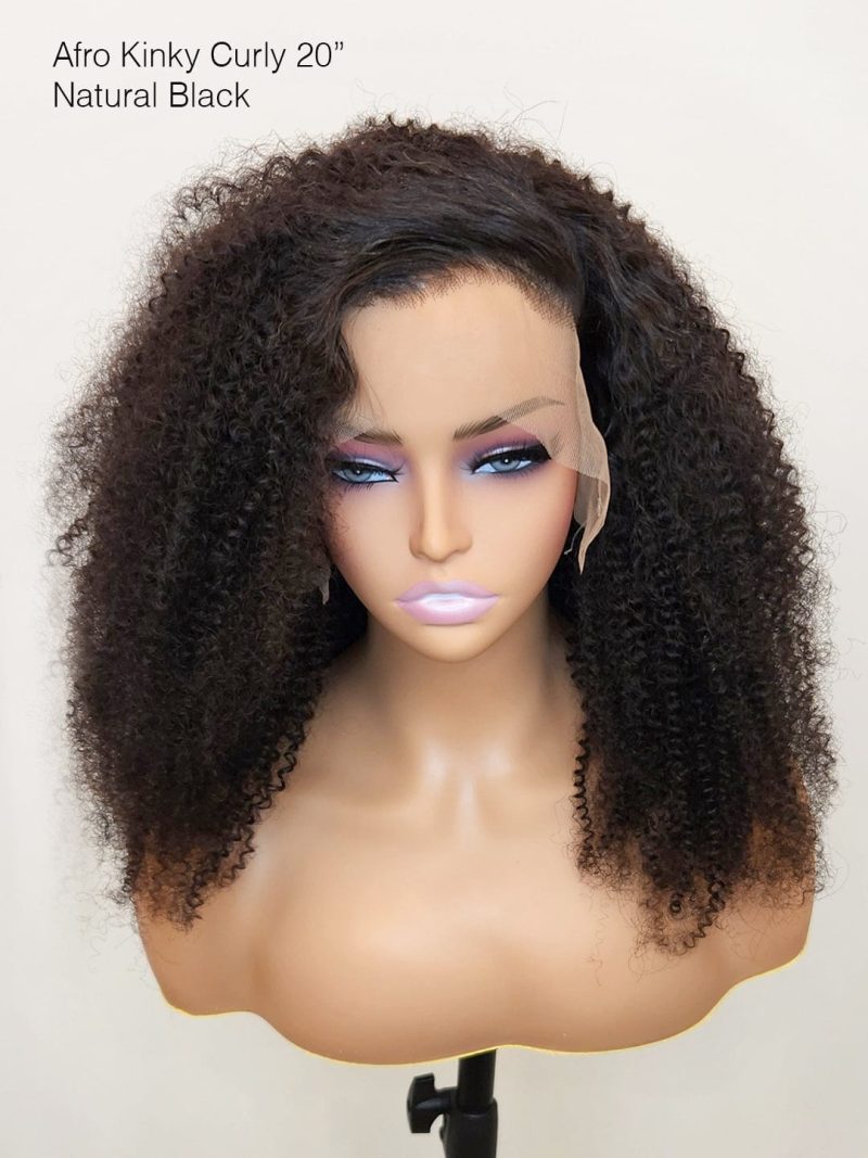 13x4 hd lace front wig afro kinky curly brooklyn hair 45851155726642