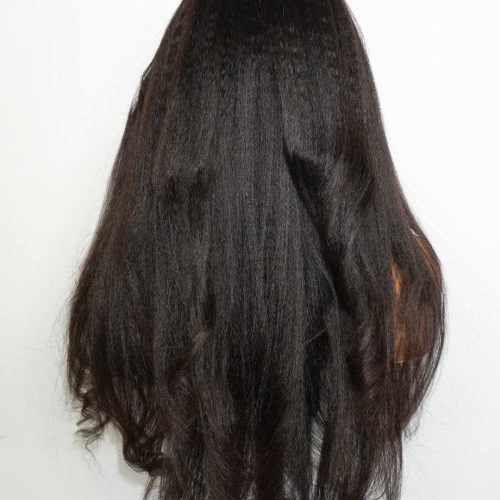 13x4 hd lace front wig kinky straight brooklyn hair 45789682467122