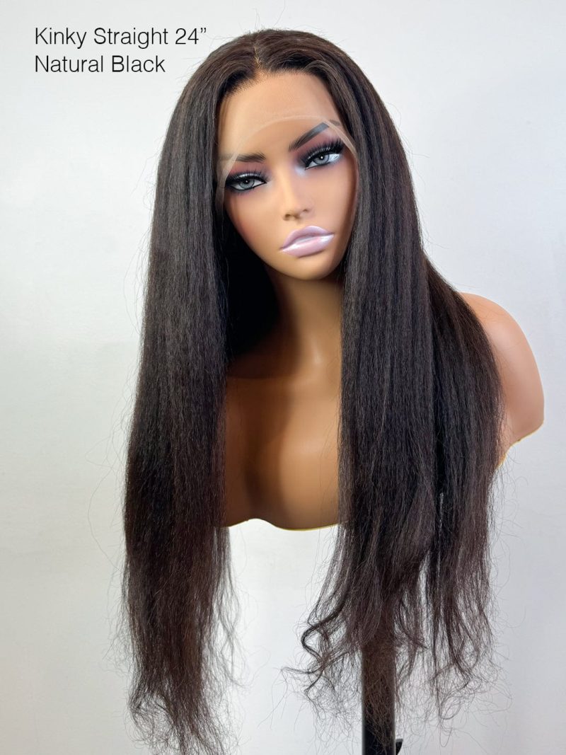 13x4 hd lace front wig kinky straight brooklyn hair 45800550236466