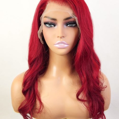 Brooklyn Hair 13x4 HD Lace Front Wig / Loose Body Wave Ruby Red 16-18" / Ruby Red / 13x4 HD Lace