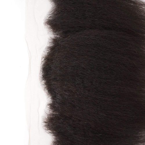 13x4 lace frontal kinky straight brooklyn hair reg lace 14 natural black 28594135400547