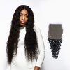 Brooklyn Hair 4x4 Lace Closure Peruvian Loose Deep Wave Reg. Lace / 14 / Natural Black