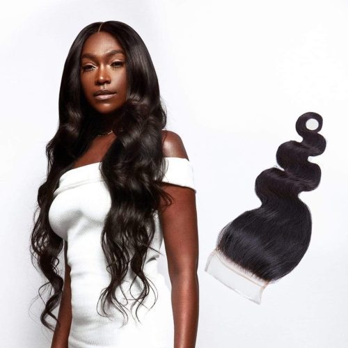 4x4 lace closure unprocessed body wave brooklyn hair 28444964061283