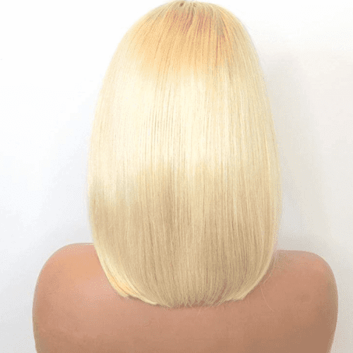 613 blunt cut endless parting 13x6 hd lace front wig silky straight short bob 12 platinum blonde brooklyn hair 12 blonde 48305470112050