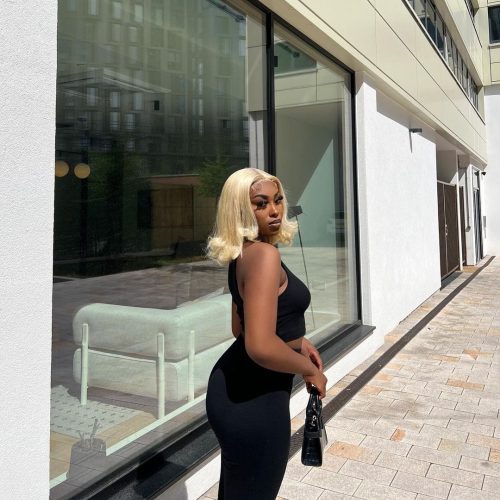 613 bob 13x4 lace frontal wig swiss hd lace frontal straight bob 12 200 density brooklyn hair 12 613 platinum blonde swiss hd lace frontal 46587092304178