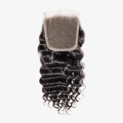 Brooklyn Hair 7A Virgin Deep Wave 4x4 Lace Closure