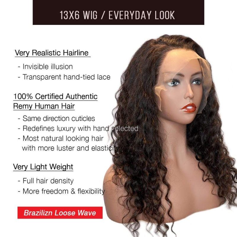 app exclusive 13x6 lace front wig brazilian loose body wave ly brooklyn hair 43065497747762