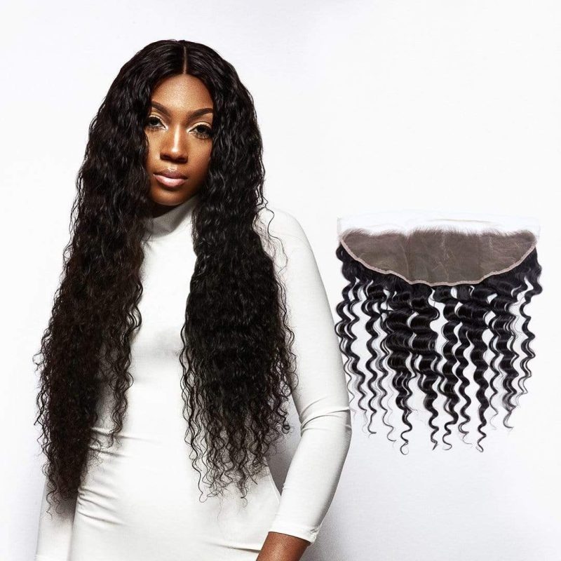 brooklyn hair 11a true swiss hd 13x4 lace frontal loose deep wave brooklyn hair 28583239188579