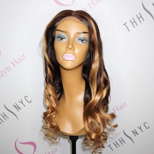 brooklyn hair 13x6 lace front wig ombre blonde loose body wave style brooklyn hair 24 26 ombre blonde 28583273988195