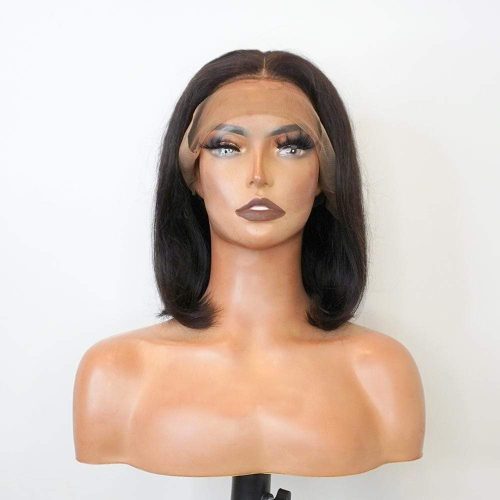 brooklyn hair 13x6 lace front wig straight bob style 10 12 brooklyn hair short bob style 10 12 natural black 28594737578083