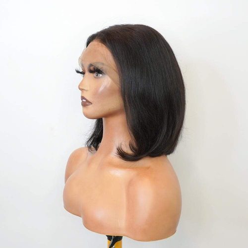 brooklyn hair 13x6 lace front wig straight bob style 10 12 brooklyn hair short bob style 10 12 natural black 28594737610851