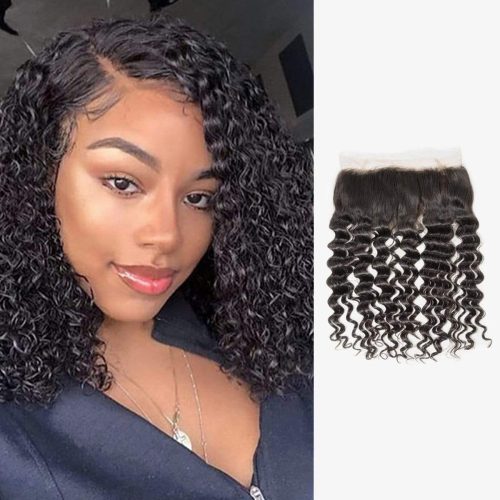 brooklyn hair 7a grade 100 virgin brazilian human hair deep wave 13x4 hd lace frontal brooklyn hair 14537227403363