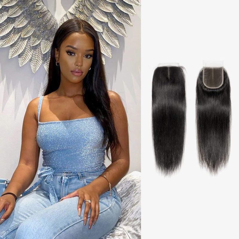 brooklyn hair 7a virgin straight 4x4 lace closure brooklyn hair 28444516221027