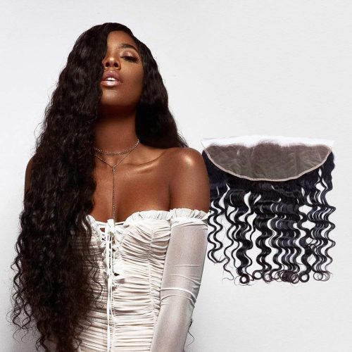 Brooklyn Hair Brooklyn Hair 9A Loose Wave 13x4 Transparent (HD) Lace Frontal