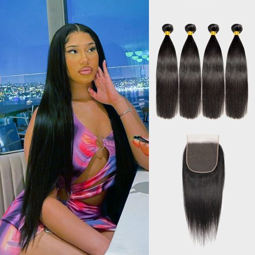 brooklyn hair 9a straight 3 bundles with 6x6 hd lace closure look brooklyn hair natural black 29353161261155