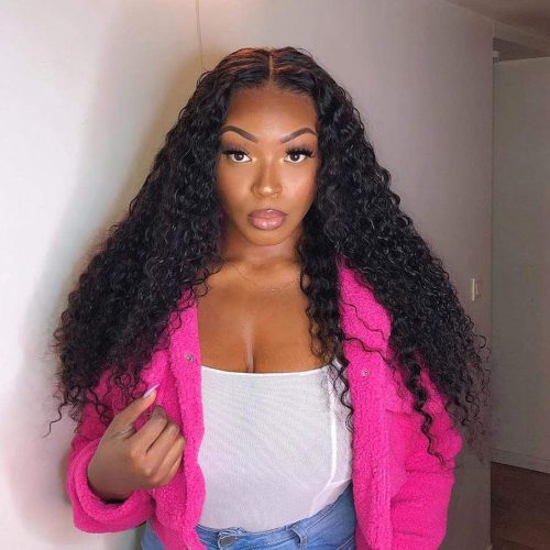 brooklyn hair extension 7a deep wave 100 human brazilian bundle hair long deep wave style weave 4 bundles with 4x4 lace closure deal brooklyn hair 14534794215523