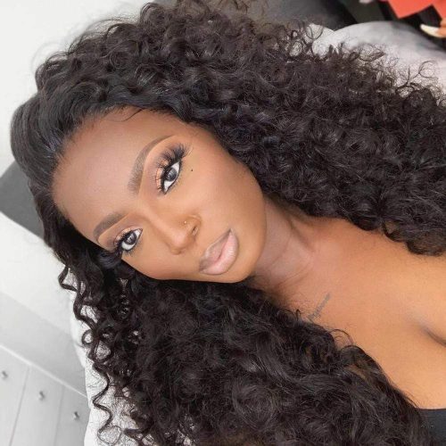 brooklyn hair extension 7a deep wave 100 human brazilian bundle long tight curl style virgin hair weave 3 bundles with 13x4 lace frontal deal brooklyn hair 14542935588963