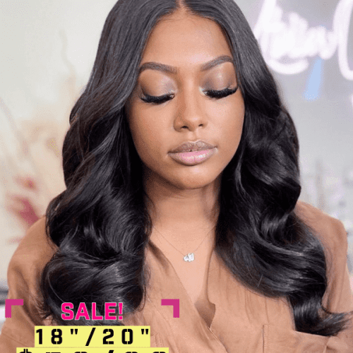 Brooklyn Hair [Final Sale] 7A Body Wave 4x4 Transparent Lace Closure from $20 Transparent Lace / 10 Short / Body Wave