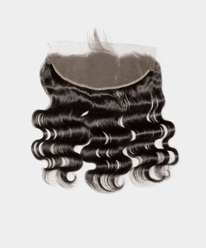 Brooklyn Hair [Final Sale] Body Wave 13x4 Transparent Lace Frontal Natural Black from $35 Reg. Transparent Lace / 10" (WG) / Body Wave