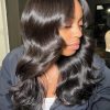 Brooklyn Hair Loose Body Wave Glueless Wig Invisible Small Knots 5x5 Swiss HD Pre-Cut Lace 180% Density