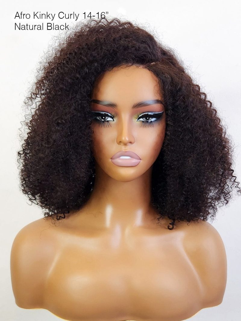 small knots 5x5 hd pre cut lace glueless wig afro kinky curly brooklyn hair 14 16 natural black middle part 45853443129650