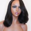 Brooklyn Hair Small Knots 5x5 HD Pre Cut Lace Glueless Wig Bob Straight 180% Density