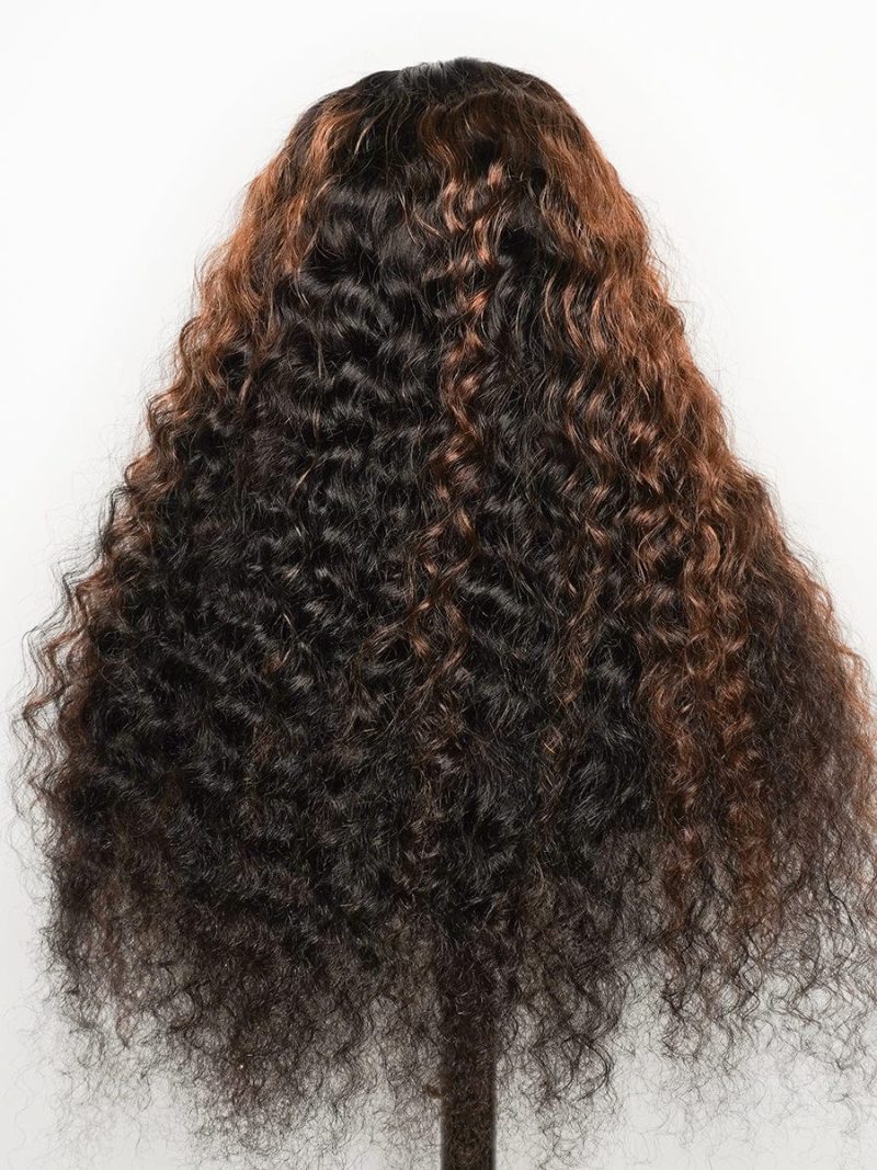 small knots 5x5 hd pre cut lace glueless wig deep wave 180 density brooklyn hair 44580917477682