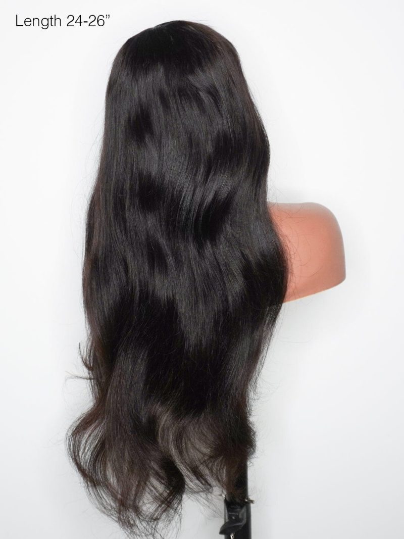 small knots 5x5 hd pre cut lace glueless wig loose body wave 180 density brooklyn hair 44618449125682