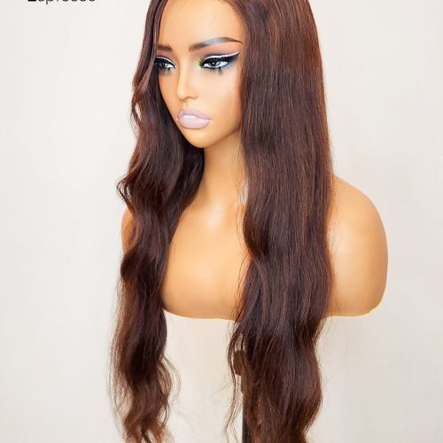 small knots 5x5 hd pre cut lace glueless wig loose body wave 180 density brooklyn hair 45851237351730