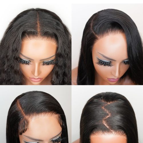 small knots 5x5 hd pre cut lace glueless wig straight 180 density brooklyn hair 44618439033138