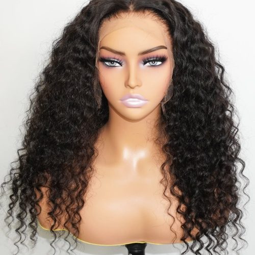 tiny knots 13x6 swiss hd lace pre bleached plucked knots wig deep wave brooklyn hair 45793573404978