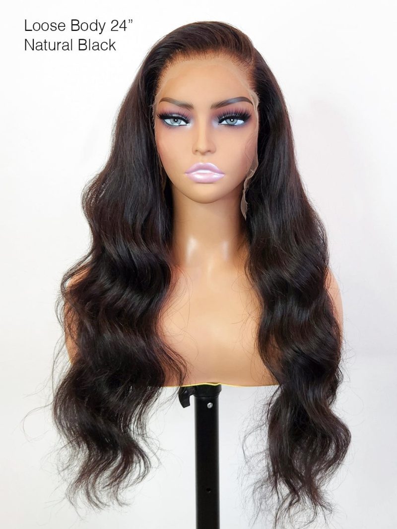 tiny knots 13x6 swiss hd lace pre bleached plucked knots wig loose body wave brooklyn hair 45793581039922