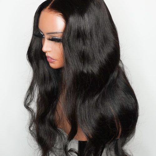 tiny knots 6x6 swiss hd pre cut lace glueless pre bleached knots wig loose body wave brooklyn hair 44526919123250