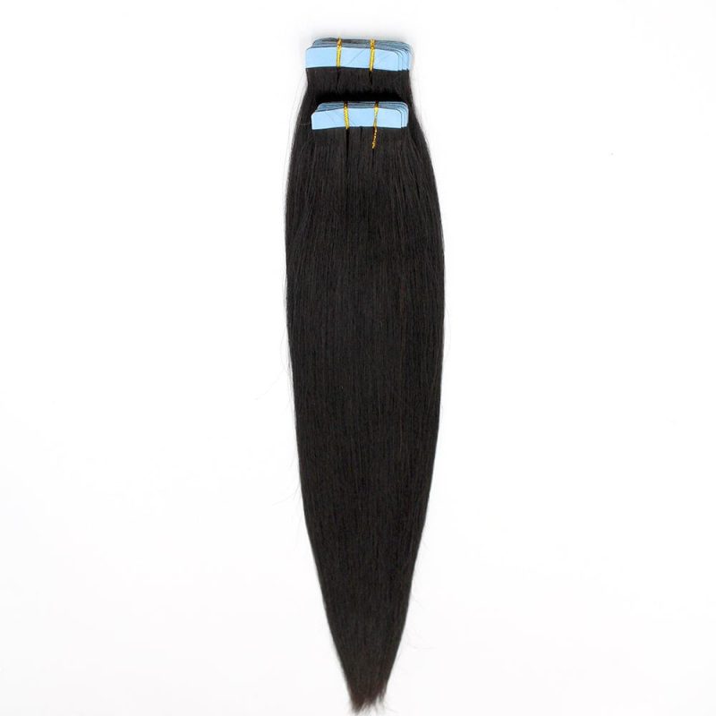 virgin straight tape in hair extensions brooklyn hair 22 natural black 29197842481251